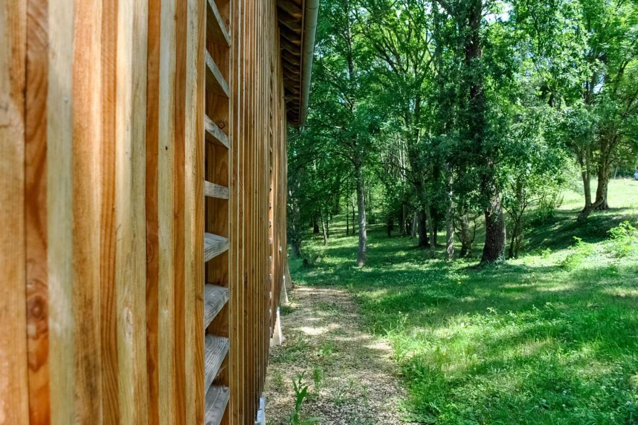 Ancienne Sechoir A Tabac Idealement Place A Limeuil Pour 4 Dans La Nature Exterior foto